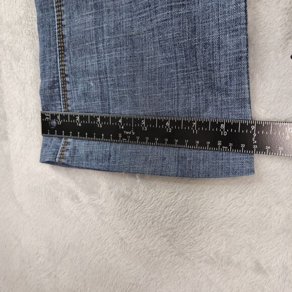 Fragile Jeans American Beauty The Classic Flare Womens 15 Hemmed 36x26 Mid Rise - Picture 12 of 14